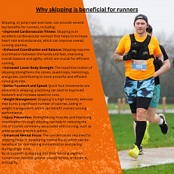 Why skipping is beneficial for runners