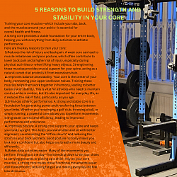 5 reasons to build strength and stability in your core
