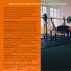 What to expect when working with a personal trainer