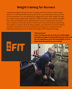 The importance of weight training for runners